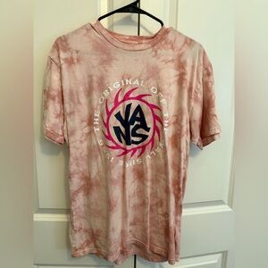 Vans Pink Swirl Logo Tee